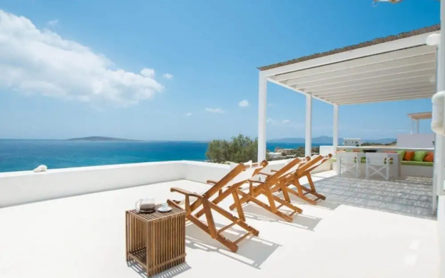 Seafront Villa Paros 3 Bedroom Luxury Villa With Pool