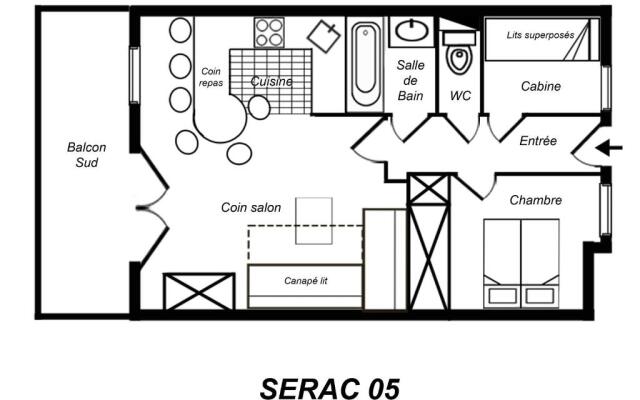 Apartment Sérac