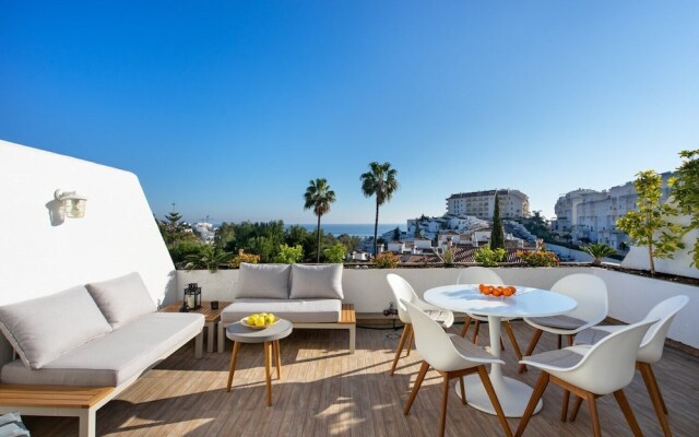 Townhouse with sea view in Torrequebrada