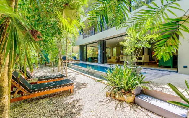 Where Art & Jungle Meet Luxury in Tulum by Stella Rentals
