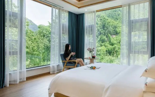 Yuye Xipan Holiday Parent-child Mountain Ye Suxi Meishu (Anji Shenxi Canyon Drifting Store) – Balcony – Huzhou