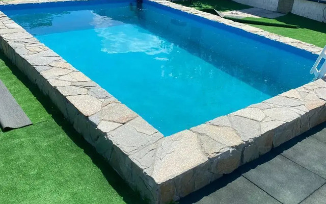 House with swimming pool and sauna