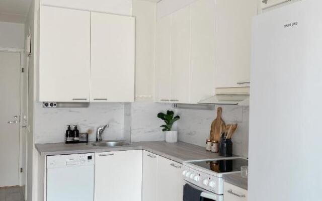 Modern one bedroom Apartment with Sauna near Airport
