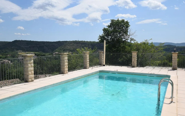 Peaceful Holiday Home in Les Vans, Ardeche With Pool