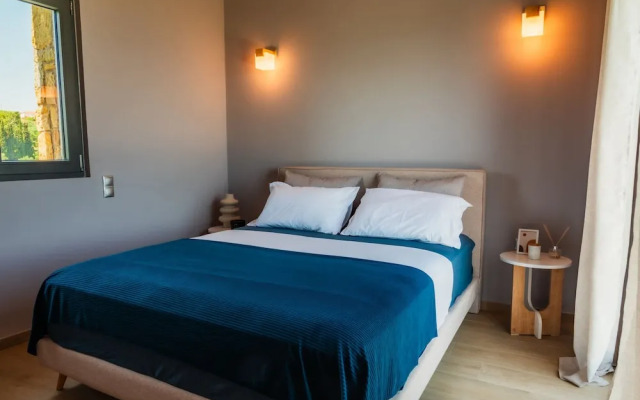 Oceanfront Villa Elaia Private Pool Panoramic Views