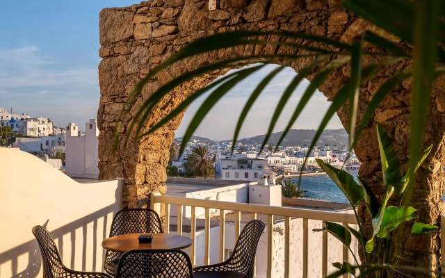 Yalos hotel sunset view