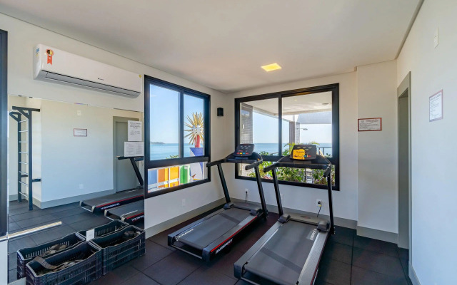 Confortável Loft com Vista para o Mar - Condomínio com Piscina