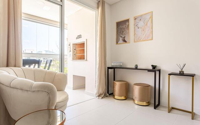 200 metros do mar com Churrasqueira #IA14