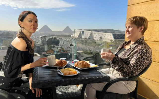 Asia Grand Museum & Pyramids View