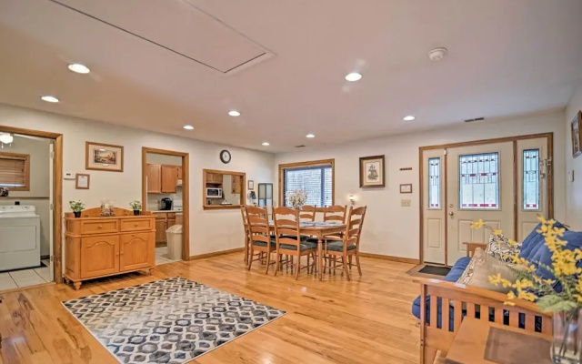 Riverfront Elkins Home w/ Fireplace & Deck!