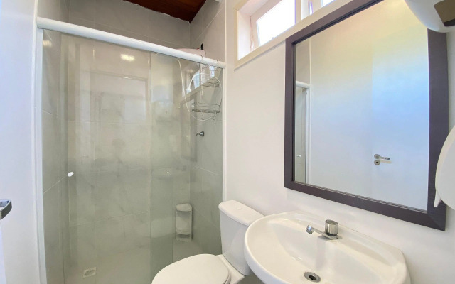 Casa familiar na exuberante praia de 4 ilhas.