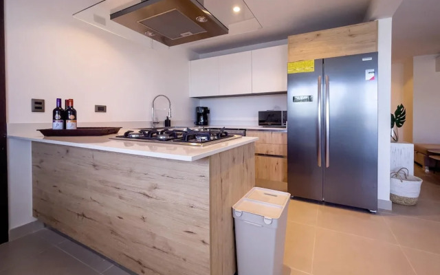 Beach Vacation at This Modern Apartment