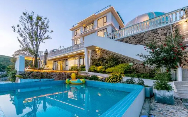 Sunset and Sea View Homestay in Early Summer (Zhangzhou Village Branch) – Pool – Zhoushan
