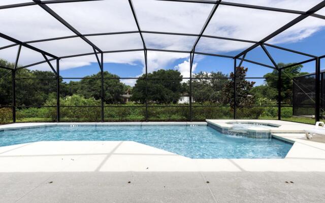 Modern 8BR Villa w Pool SPA Close to Disney
