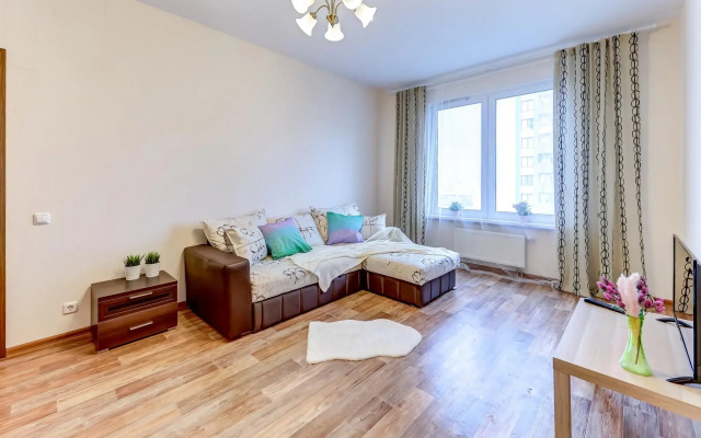 Apartment Vesta with a park view