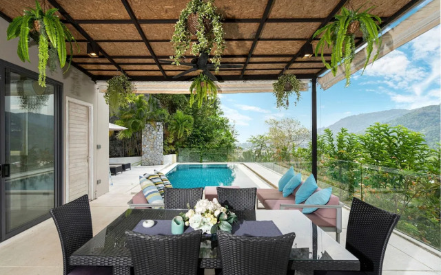 Open Hill View 3BR Natural Park Villa 1