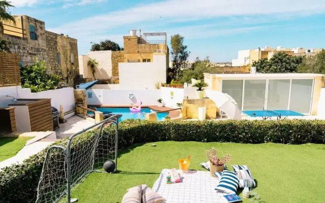A Stunning Gozo Farmhouse With a Large Pool