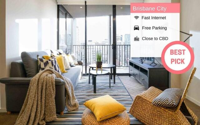 Brisbane Cbd Luxury 2Bed2Bath Park Qbn550-23