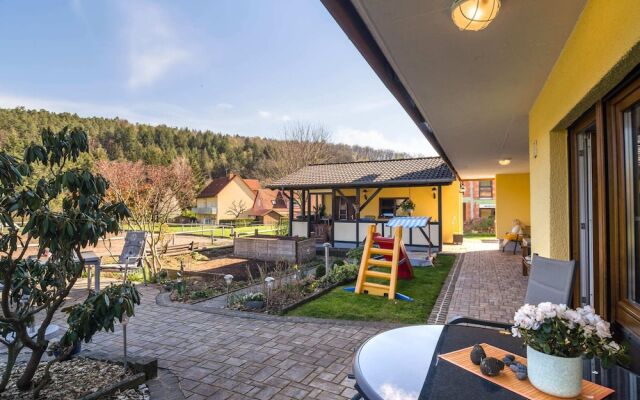 Apartment in the Odenwald With Terrace