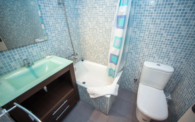 Sunny and Quiet Sagrada Familia