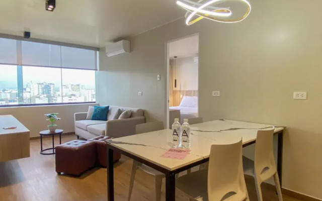 w Modern 2BR w AC in Miraflores