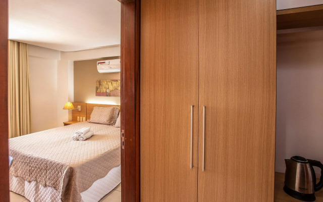 Linda Suíte em Apart-hotel com vista incrível!!!