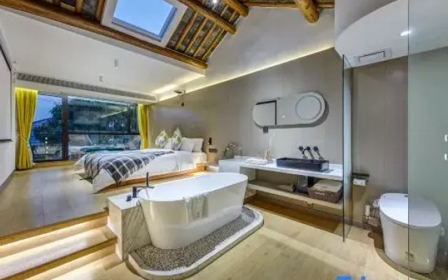 Tongli Qingyan · Shangpin Courtyard Riverside Vacation Apartment