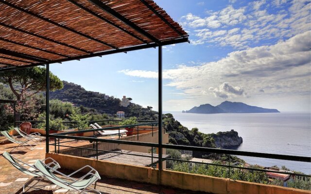 Villa Pisani Piscina Giardino Terrazzi Panoramici Su Capri