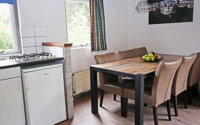 Detached Bungalow With Fireplace, in Appelscha