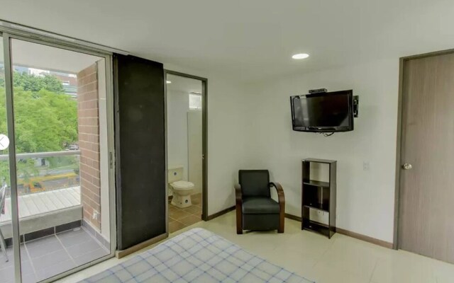 Las Vegas El Poblado 3 Camas Y Balcon