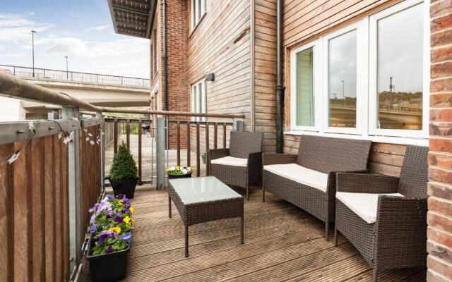 Central Durham Riverfront Apartment