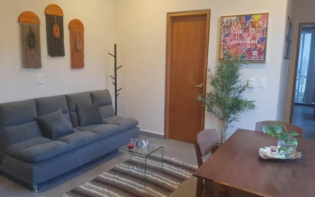 Elegante apartamento estudio totalmente equipado