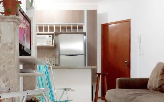 Apto. Pé na areia com Churrasqueira