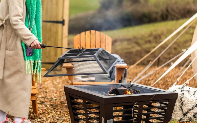 Luxury Glamping - Charlcombe Valley Orchards Bath