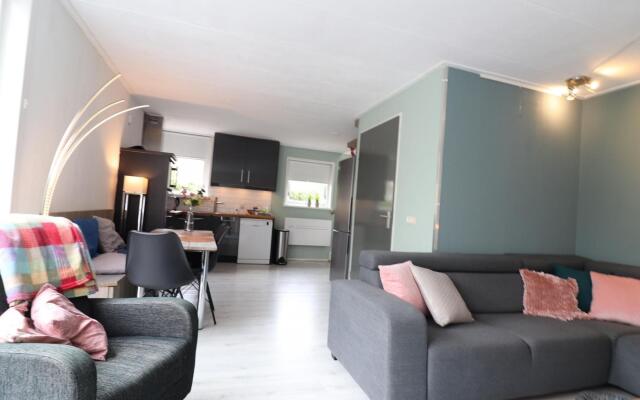 Inviting holiday home in Grou with terrace