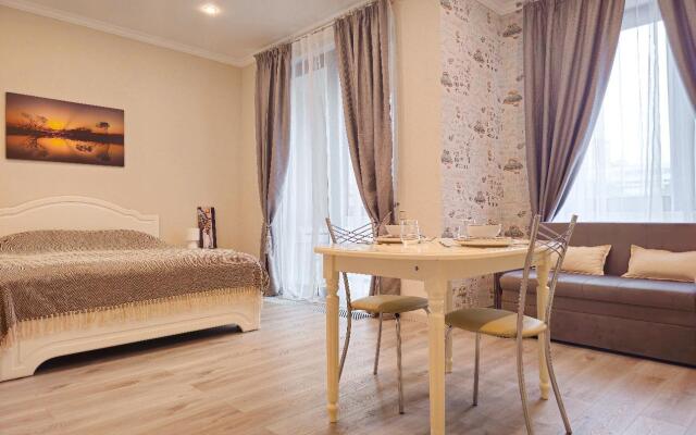 Spacious apartments in the Vremya Business Class residential complex