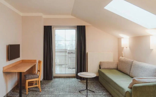 Appartement Hotel Panorama-im Bademantel direkt in die Alpentherme