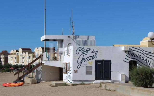 Maison Gruissan, 1 pièce, 4 personnes - FR-1-229-558