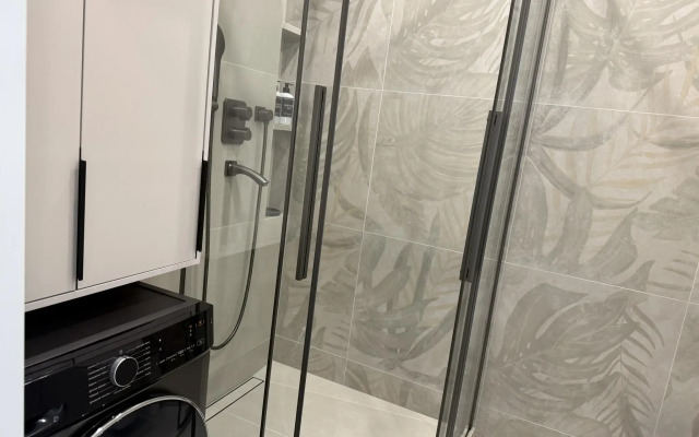 Уютная студия в пастельных тонах