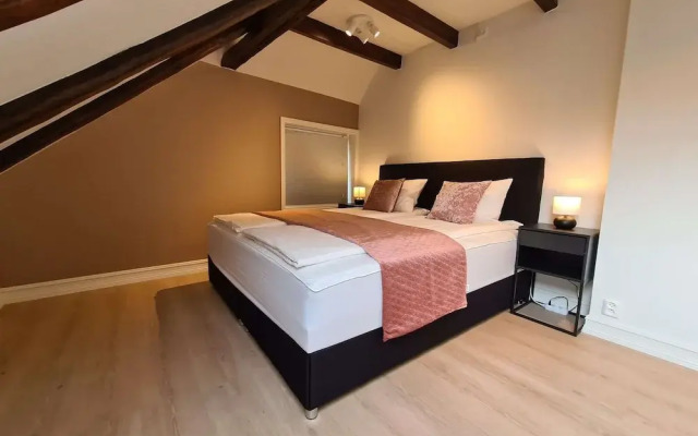 Beautiful Penthouse Near Center, 2-bedroom, Balcony and Free Parking