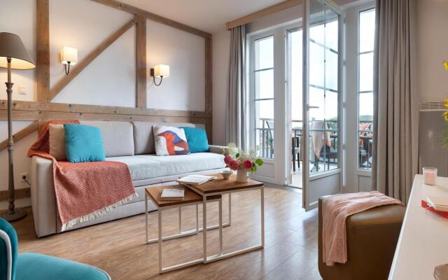 Apartment in Residence & Spa With Common Pool and Sauna, Houlgate