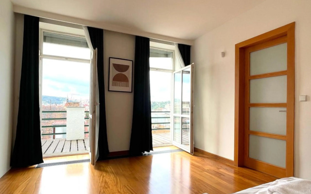 Hradební 10 - Terrace Apartments in the Old Town