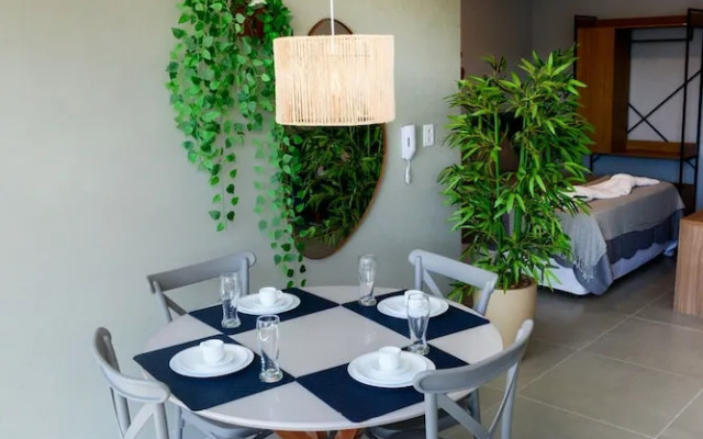 Apto c rea Gourmet a 300m da Praia das Toninhas