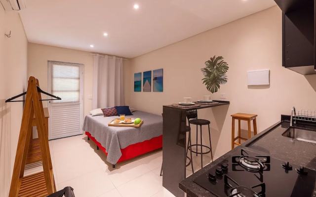 Estudio Mar'Bella 100M Praia, Com Cozinha E Estacionamento