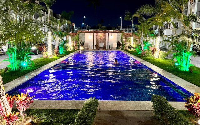 Penthouse Manzanillo exclusivo con alberca