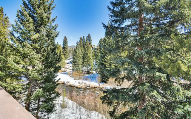 Walk to Town & Slopes: Riverfront Breckenridge Gem
