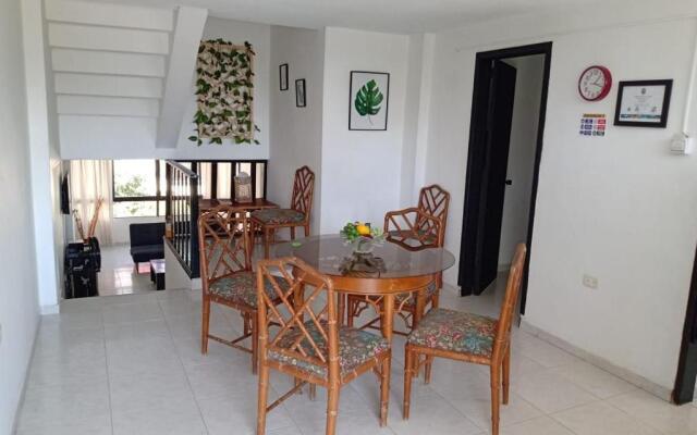 Apartamento cerca a la playa