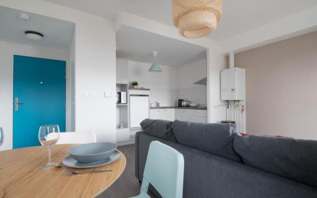ELODIE - Appartement proche gare, arrivée 24 24