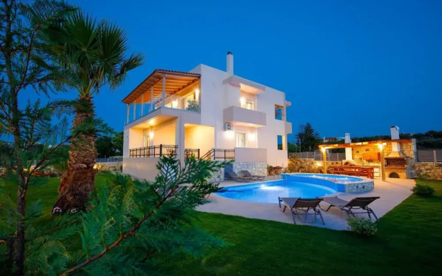 Stunning Villa Plumeria Rethymno
