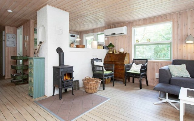 Luring Holiday Home in Ringkøbing With Terrace